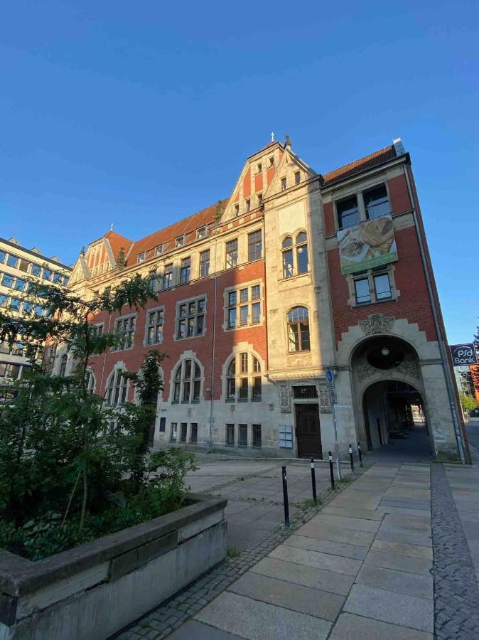 Loft + Balkon In Historischem Altbau Am Marktplatz Chemnitz Ngoại thất bức ảnh